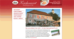 Desktop Screenshot of kirchenwirt-stubenberg.at